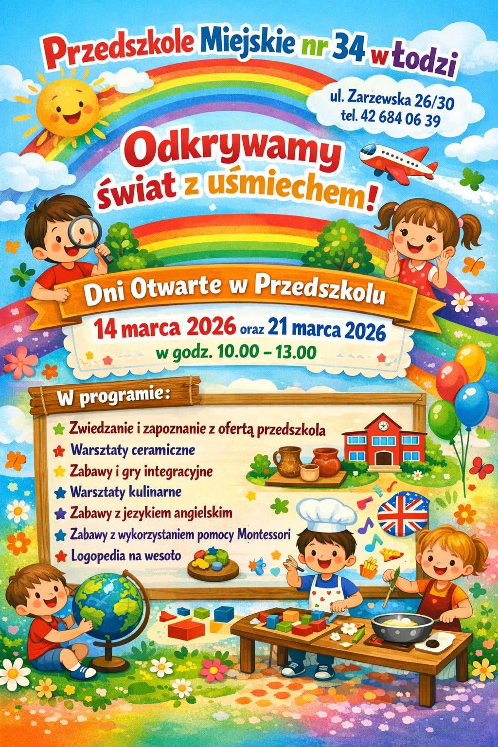 Plakat Dni Otwartych