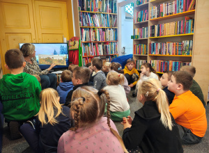 Grupa II w Bibliotece Miejskiej "Przystań"