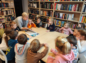 Grupa II w Bibliotece "Przystań"