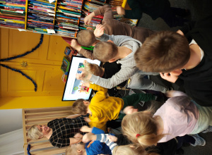 Grupa II w Bibliotece "Przystań"